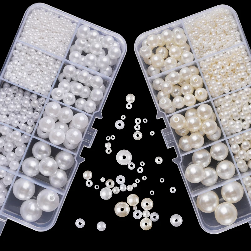 800pcs Artificial Faux Pearl R - Resin Crafts Diy 评论和价格