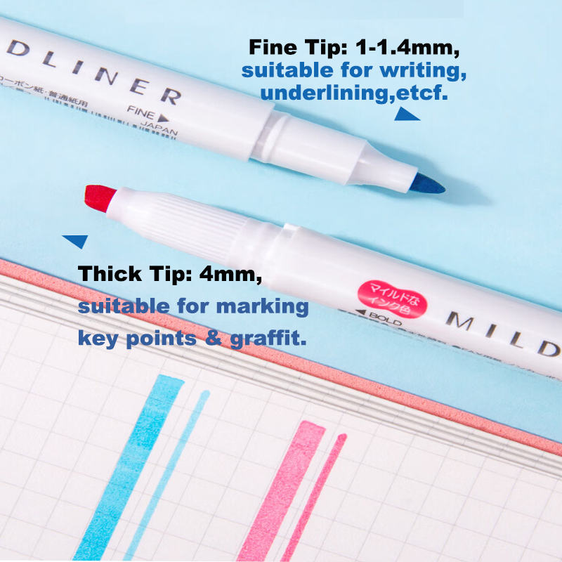 Zebra Handwriting Pen Mildline - Zebra Pen Mildliner 评论和价格