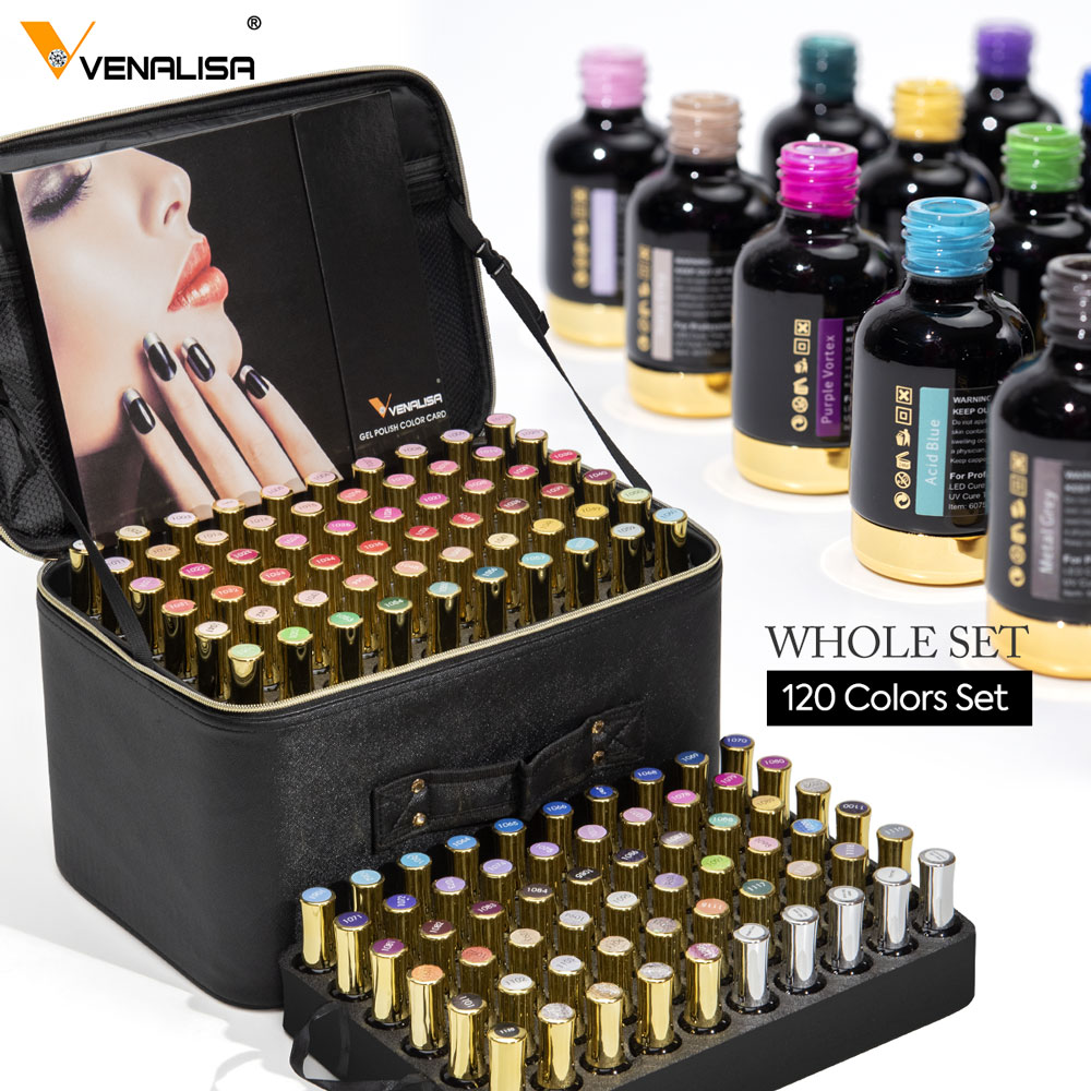 120pcs*12ml VENALISA Gel Varni - Resin Glitter Pack 评论和价格