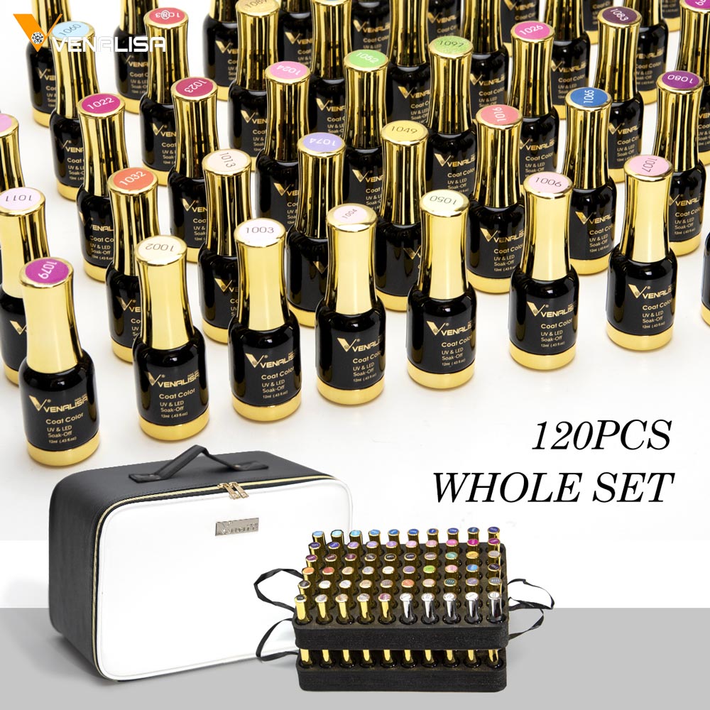 120pcs*12ml VENALISA Gel Varni - Resin Glitter Pack 评论和价格